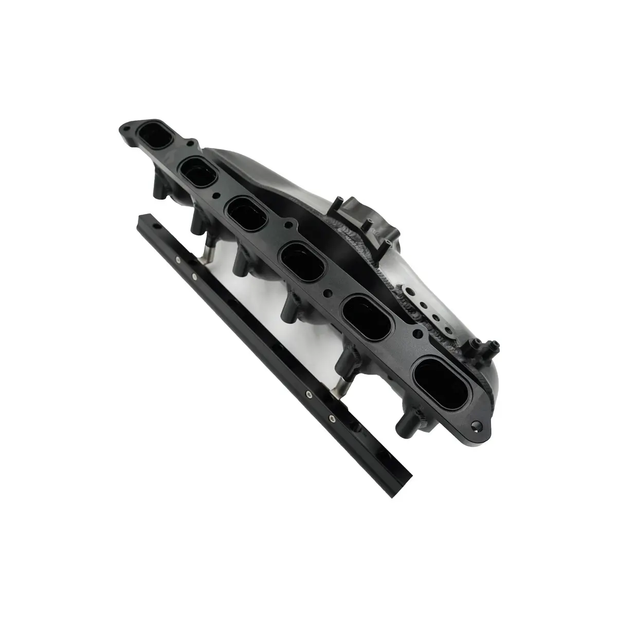 Hi Flow Intake Manifold Fuel Rail For Bmw N54 135I 335I 535I E90 Black 2