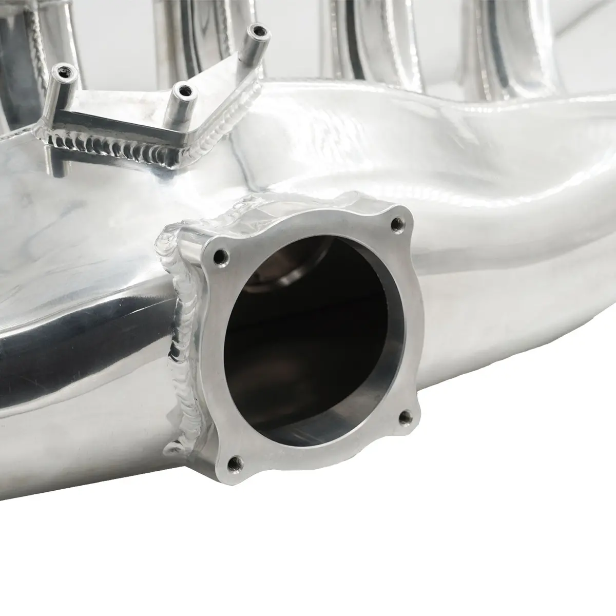 Hi Flow Intake Manifold Fuel Rail For Bmw N54 135I 335I 535I E90 Polished 2