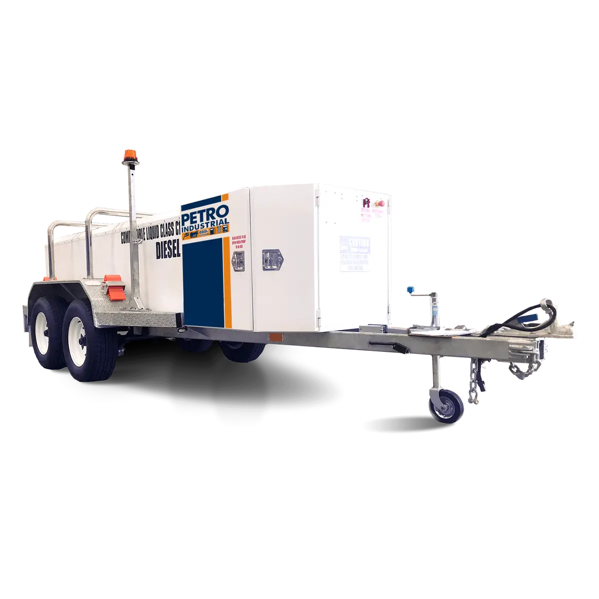 Petro Self Bunded Low Profile Trailer - Galvanised Dual Axle 1