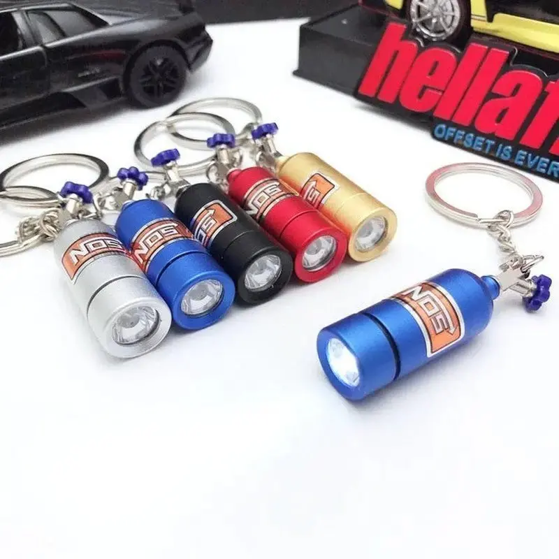 Nos Bottle Keychain Led Light 1