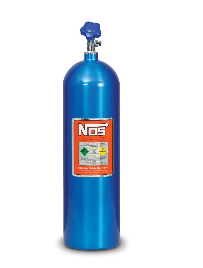 Nos 15Ib Nitrous Bottle With Hi-Flo Valve 1