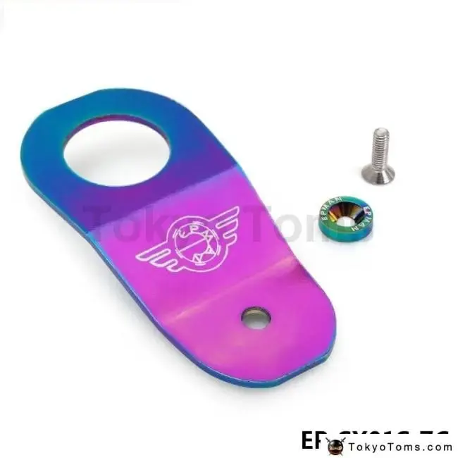 Neo Chrome Billet Aluminum Radiator Stay Bracket For Honda Civic Ek 1