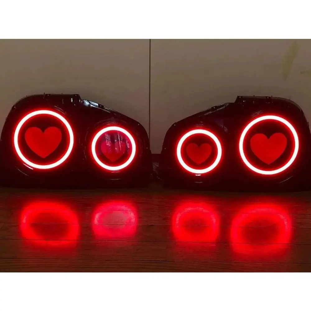 Nissan R34 Skyline Custom Hearts Dancing Tail Lights - Design, Manufacture & Shipping* 1