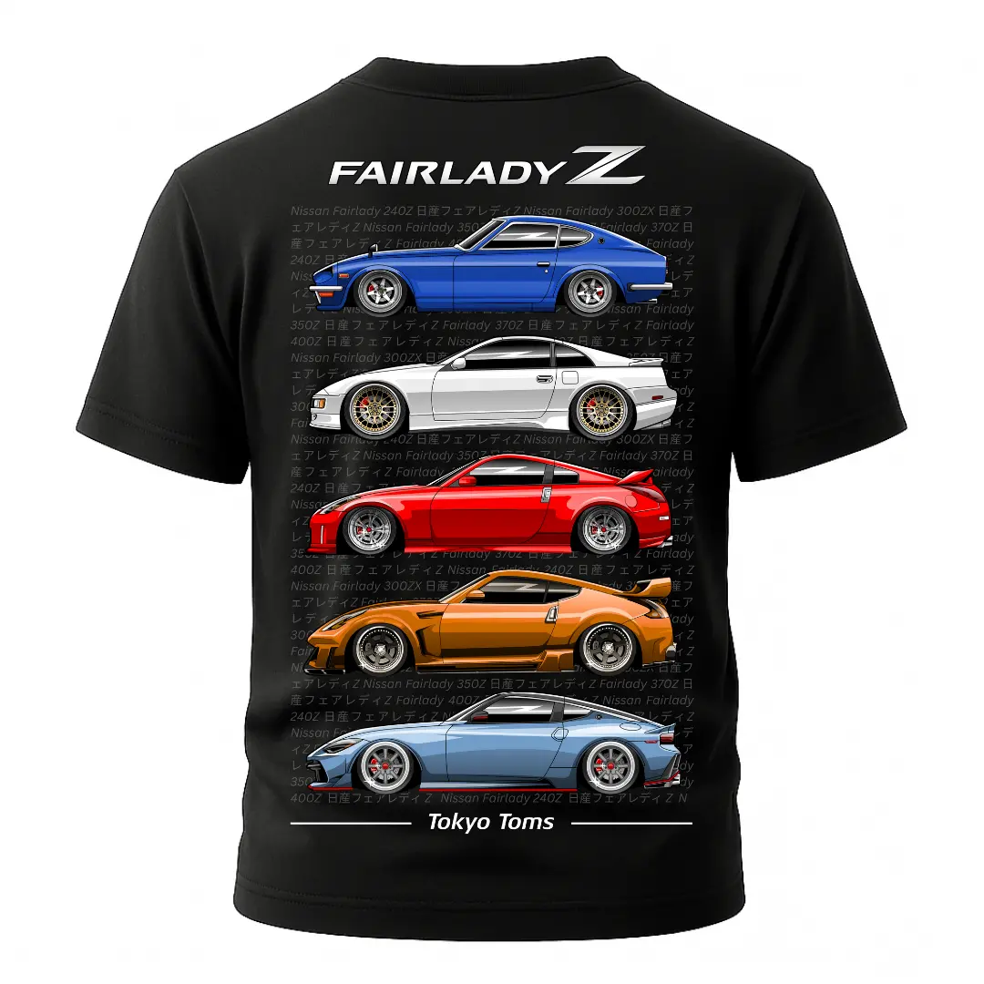Nissan Fairlady Z Generations T-Shirt 1