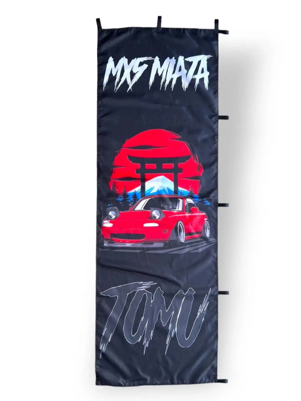 Nobori Mazda Miata Tomu Flag 1