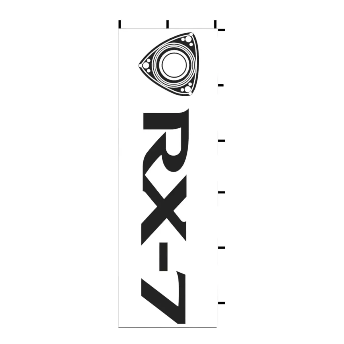 Nobori Rx7 White Flag 1
