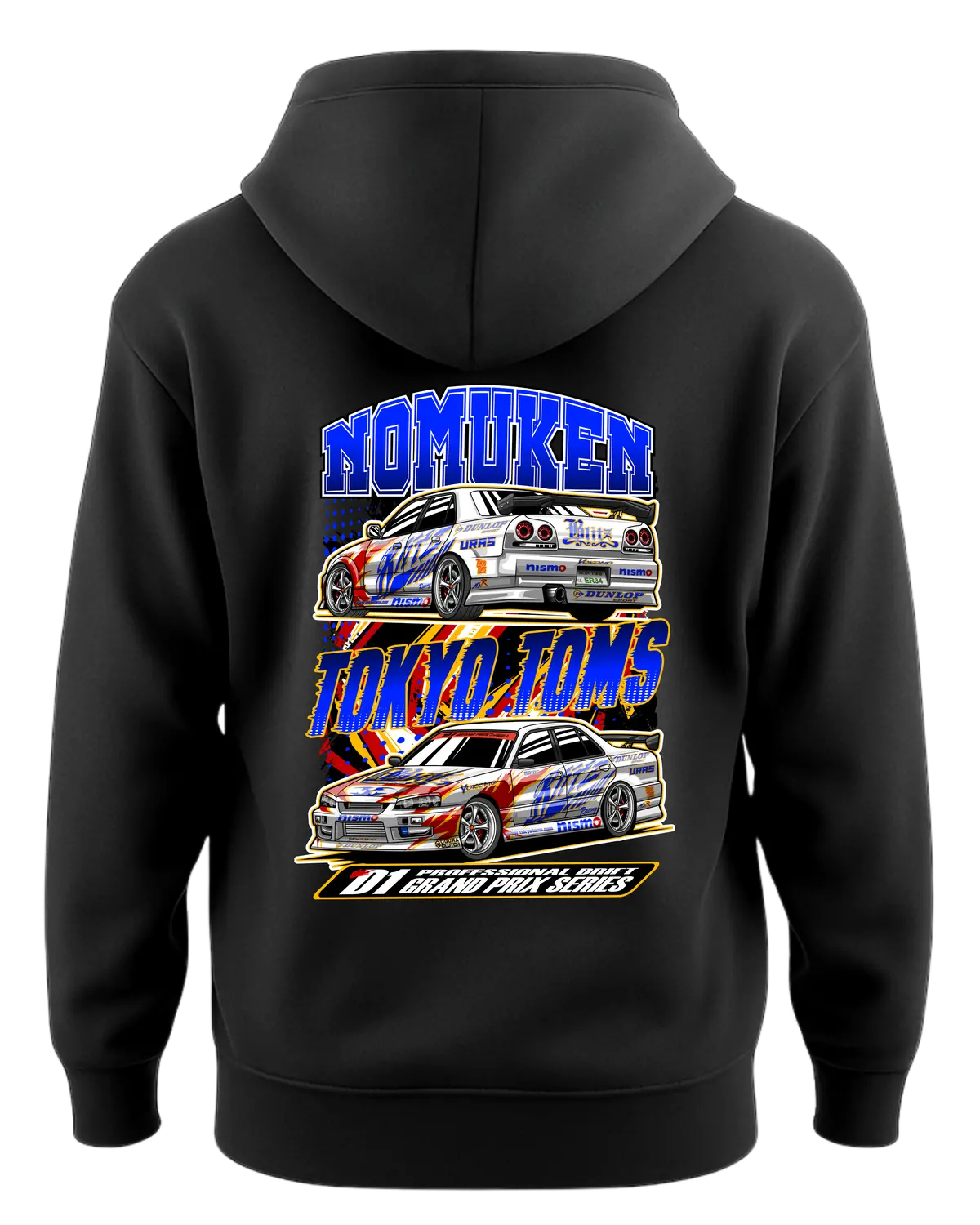 Blitz R34 Nomuken D1 Gp Skyline Hoodie 1