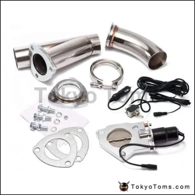 2" Electric Exhaust Catback/E-Cut Out Valve System Kit W/O Switch For Bmw E39 5 Series 1997-2003 1