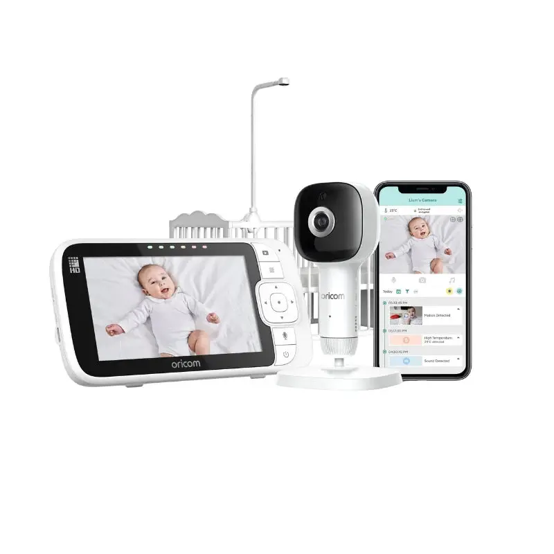 5" Smart Hd Baby Monitor With Cot Stand 1