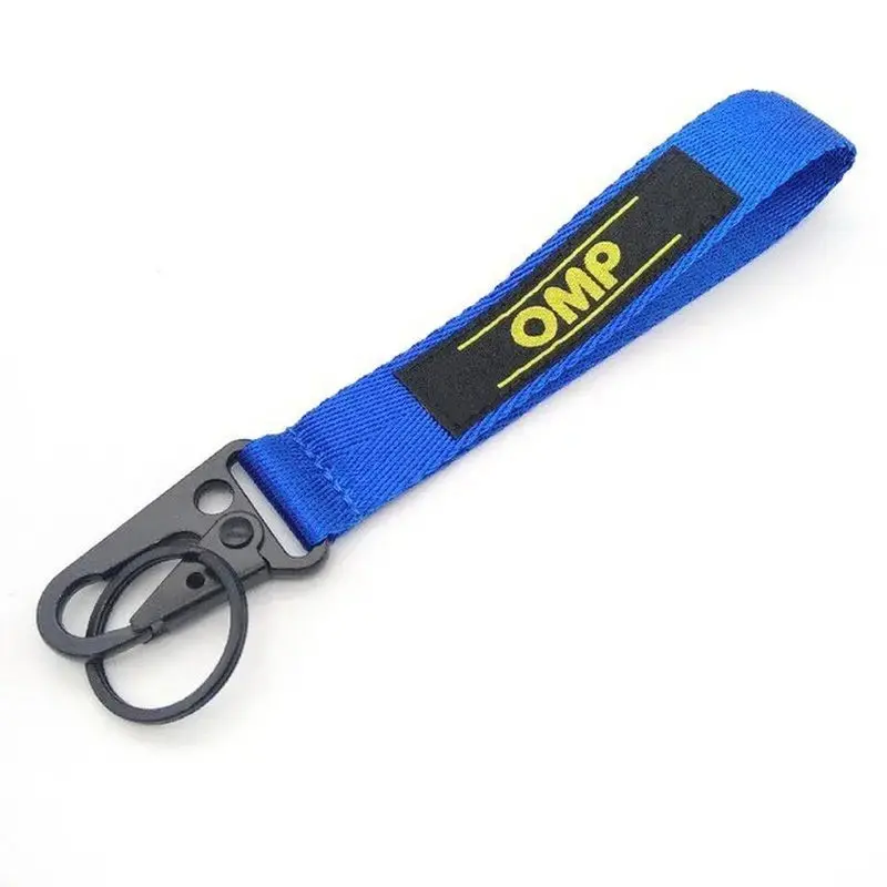 Omp Keychain Lanyard Jdm Blue 1
