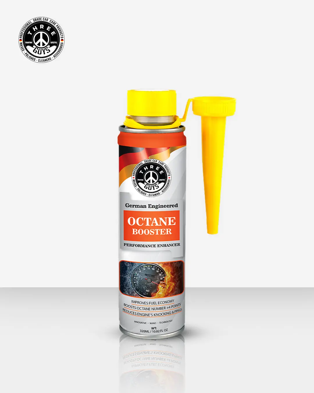 Octane Booster – 320Ml – Three Guys - German Engineered 1