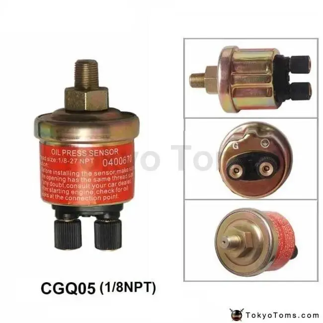 Oil Pressure Sensor Replacement For Defi Link And For Apexi Oil Pressure Gauge 1