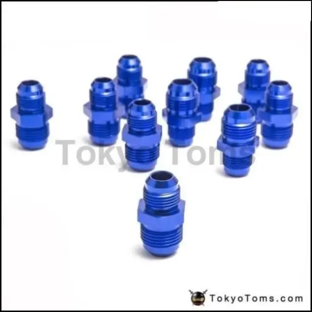 10Pcs/Lot Hose End Fitting/ Oil Cooler Fitting  An8-An10 For Braided Hose Fuel Oil Water Tk-Fitting An8-An10 1