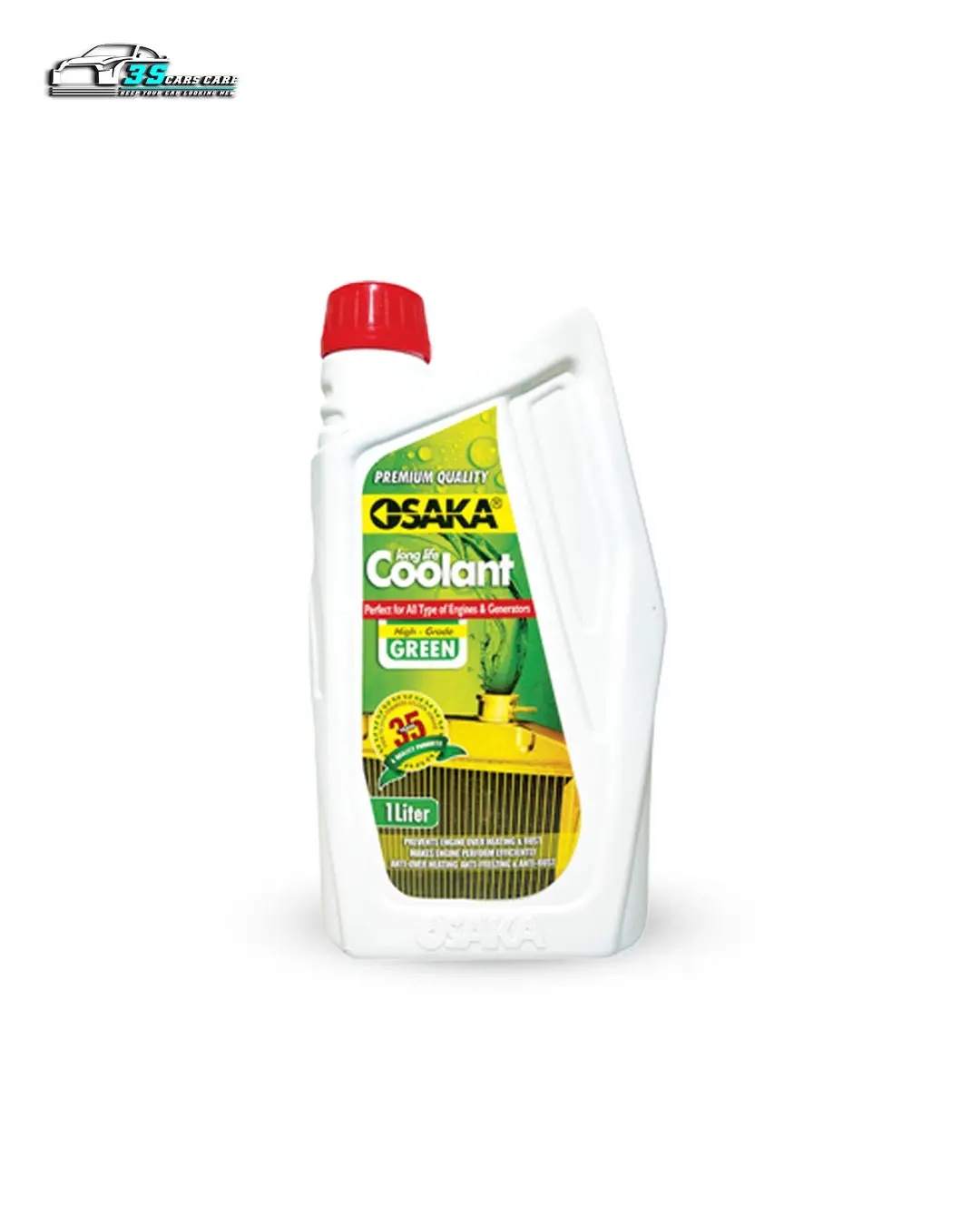 Long Life Coolant - High Grade Green - 1 Litre - Osaka 1