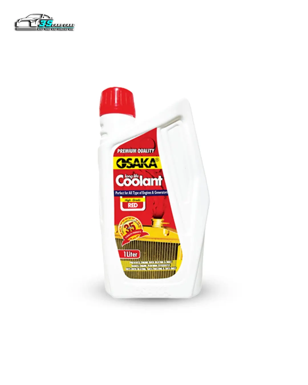 Long Life Coolant - High Grade Red - 1 Litre - Osaka 1