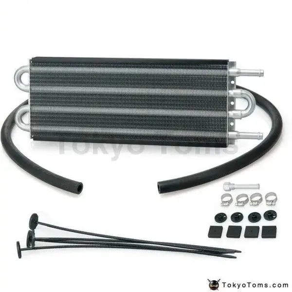 4 Row Heavy Duty Tube&Fin Transmission Cooler -6 An In/Out 1
