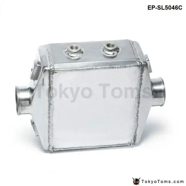 Universal Aluminum Water-To-Air Liquid Racing Intercooler Core: 250 X 220 X 115Mm Inlet/Outlet: 3" 1
