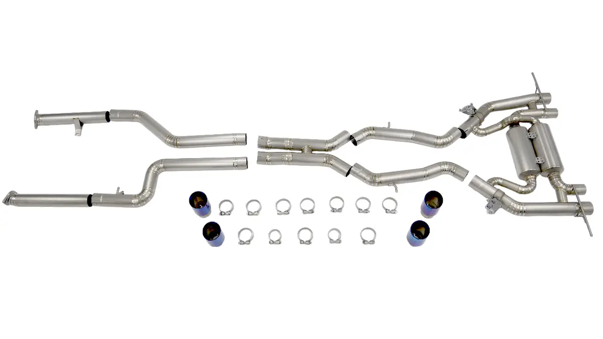 Plm Titanium Valved Exhaust System - Bmw G87 M2 G8x 1