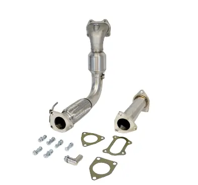Plm K-Series Header Catted Downpipe For Tsx 09-14 & Accord 08-12 1