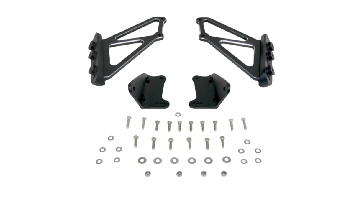 Plm Honda Civic Type R Fl5 High Position Rear Wing Risers Brackets 1