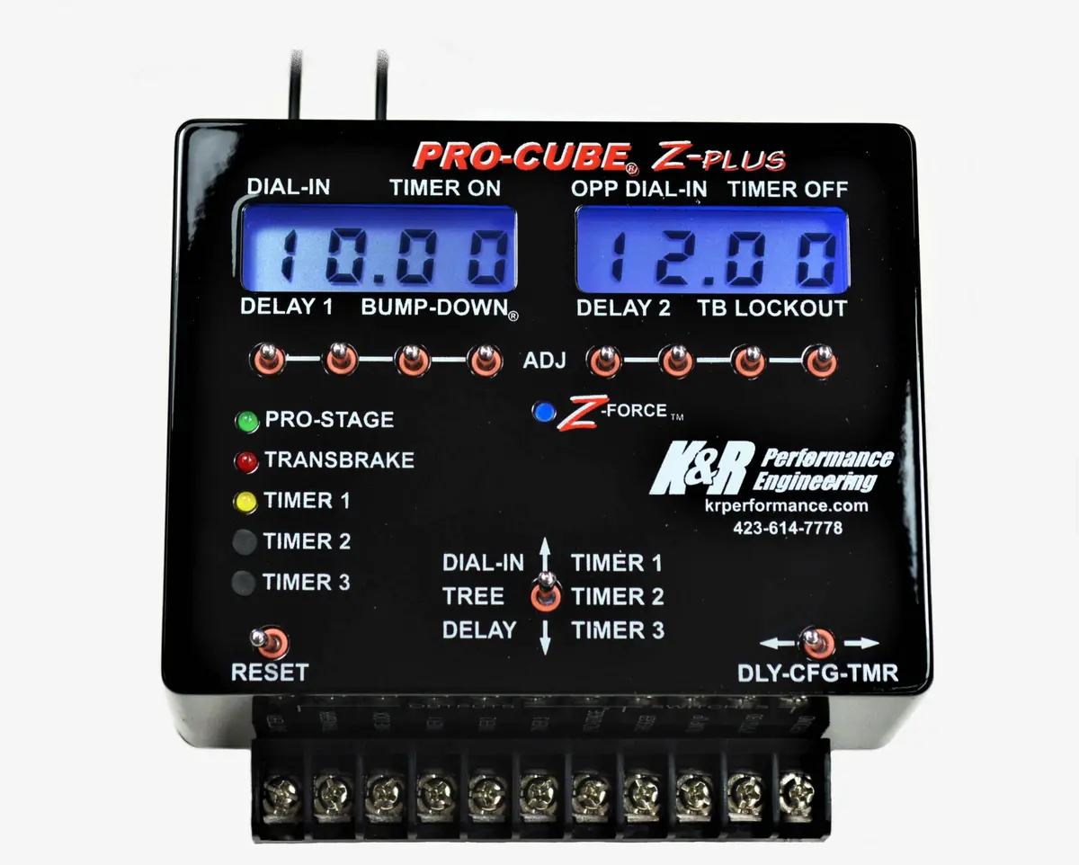 Krpe-Pct1-Zp_Blk – K&R Performance Pro Cube Plus With One (Four Stage) Timer And Z-Force (Black Cover) 1