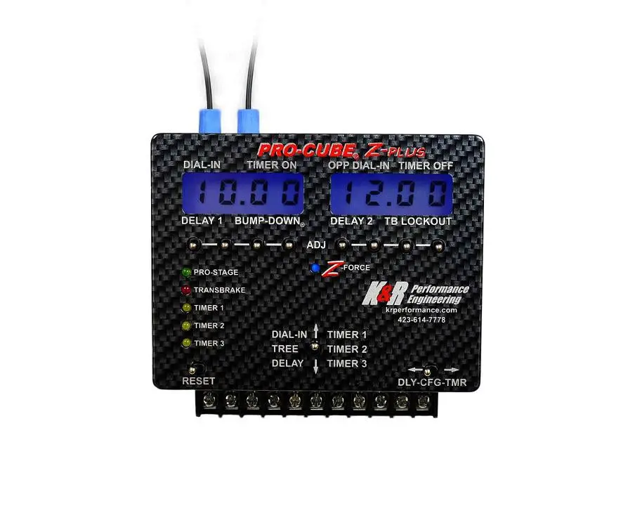 Krpe-Pct3-Zp_Ci – K&R Performance Pro Cube Plus With Three (Two Stage) Timers And Z-Force (Carbon Illusion Cover) 1