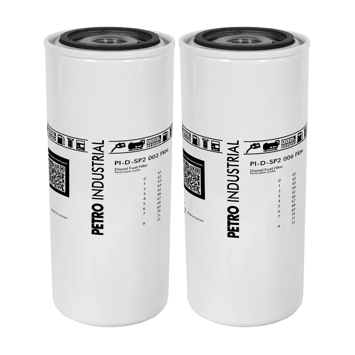 Petro 3 And 6 Micron Particulate Filter Elements 1