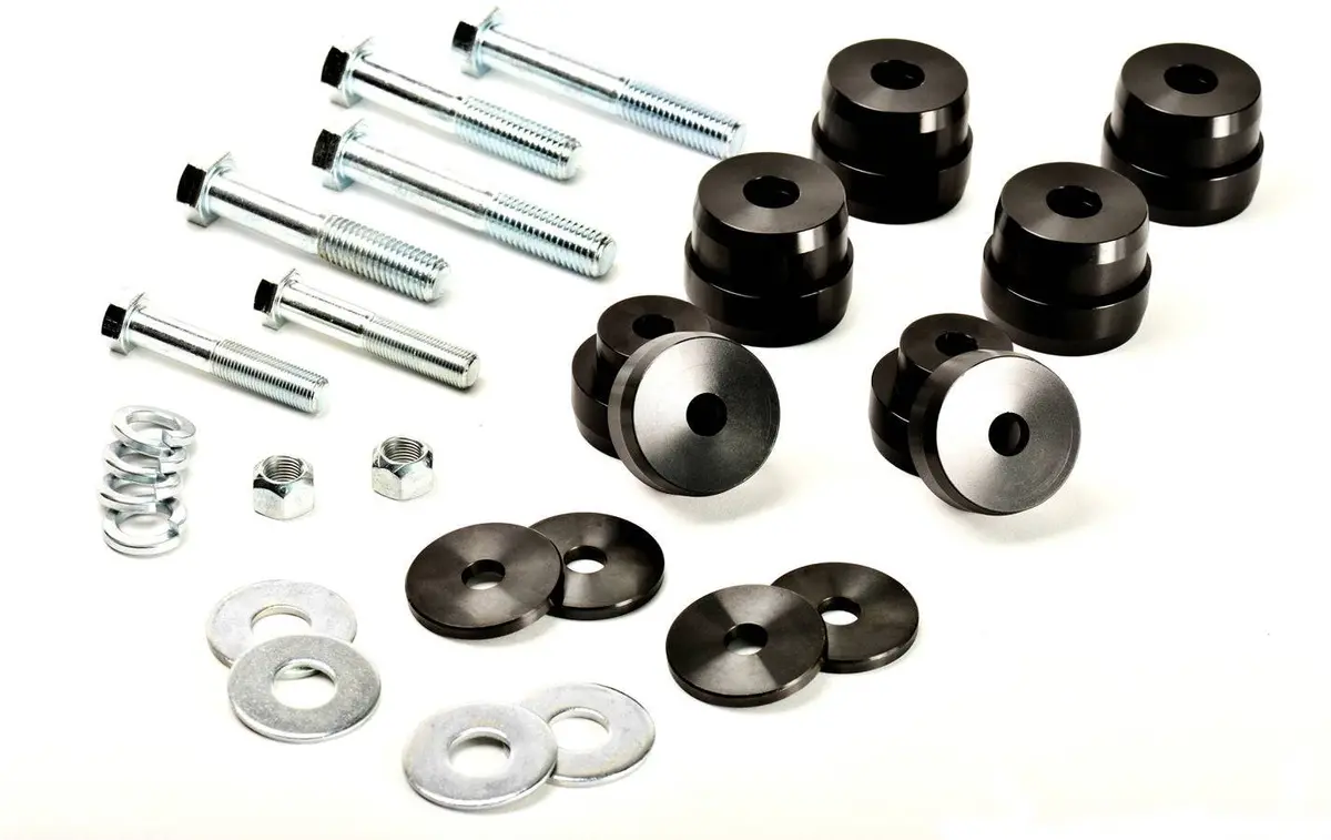 Subframe Bushing Kit Billet Aluminum 1