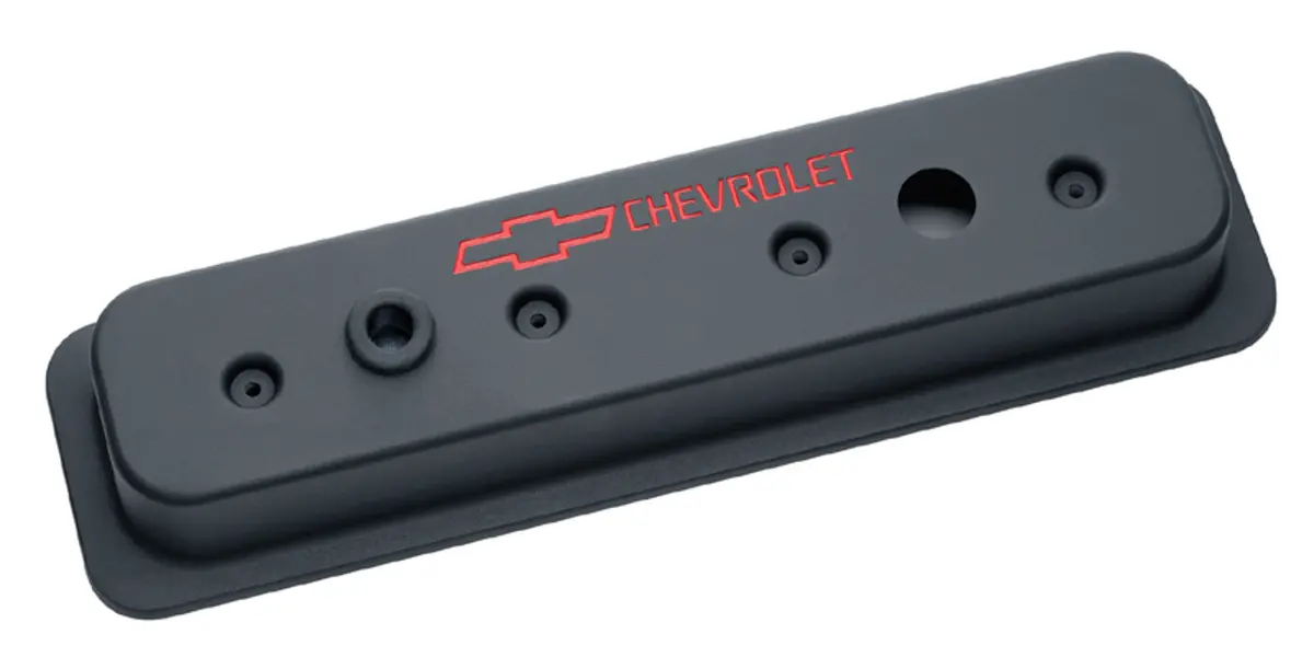 Sbc Blk Crinkle Die Cast Center Bolt V/C's 1