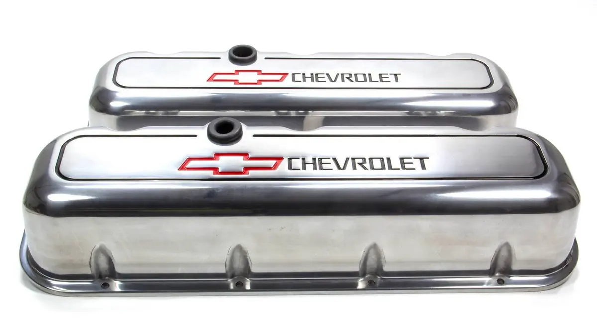 Proform Bbc Polished Die Cast V/C's - Tall W/Baffle 1