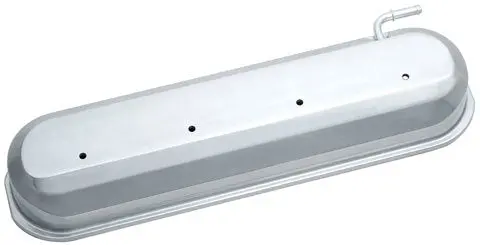 Gm Ls Valve Covers - Slant Edge - Polished 1