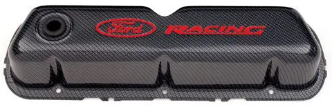 Proform Ford Racing Aluminum Valve Covers Blk Crinkle 1