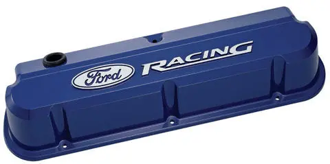 Proform Ford Racing Aluminum Valve Covers Blk Crinkle 1