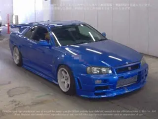 1998 Nissan Skyline R34 Gtt Bayside Blue 1