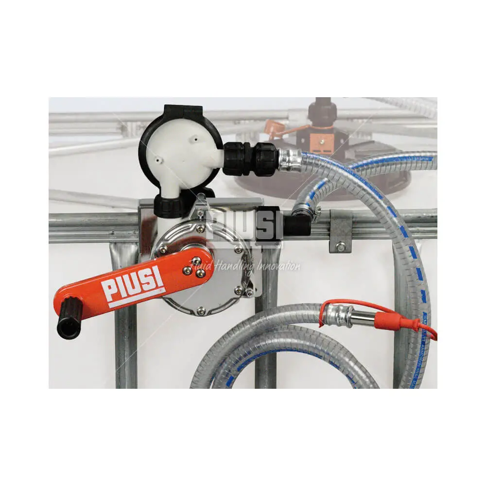 Piusi Adblue® Hand Pump With Dn50 Ibc Side Mount 1