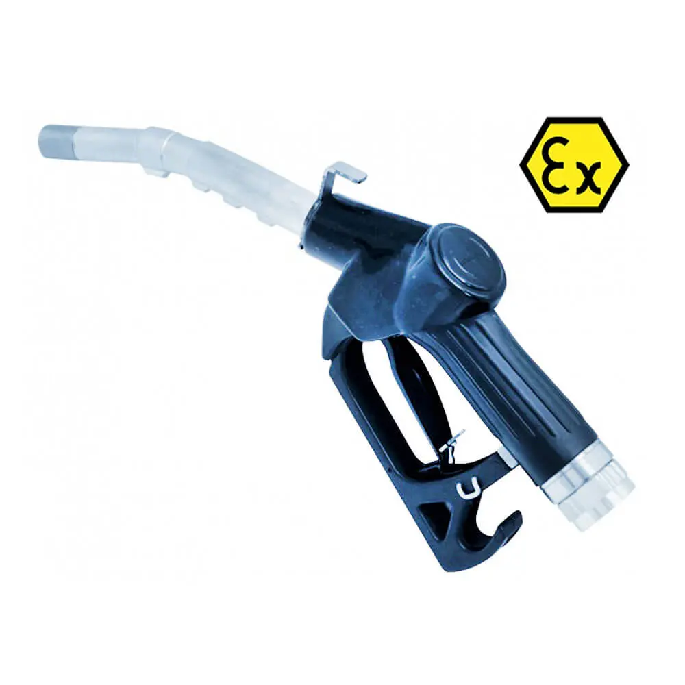Piusi Automatic Nozzle Atex - Slimline Design, Auto Shut Off, 60Lpm 1