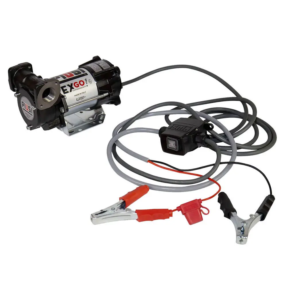 Piusi Exgo Atex 12V Dc Continuous Duty Vane Pump - 32Lpm 1