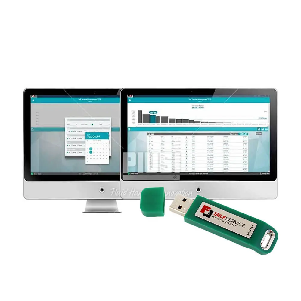 Piusi Fms Self Service Management Software 2018 Usb 1