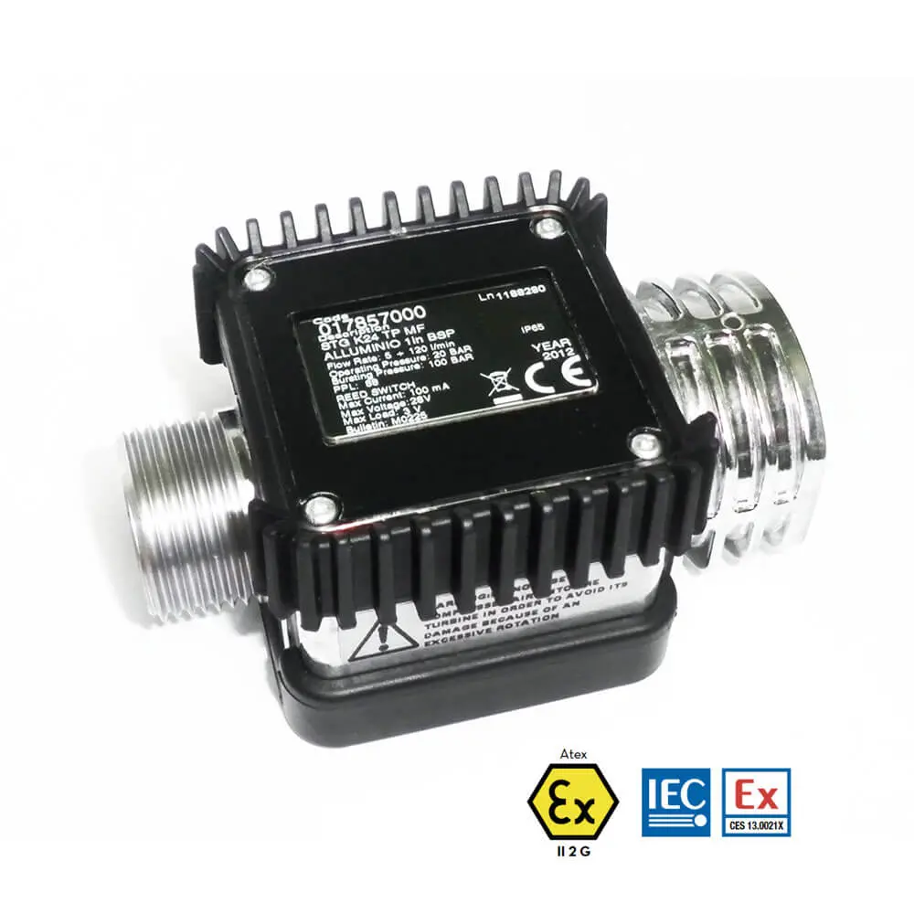Piusi Pulse Meter K24 Atex/Iecex 25 1