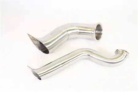 Plm Power Driven D-Series Hood Exit Up-Pipe & Dump Tube For Top Mount Turbo Manifold 1