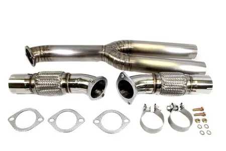 Plm Power Driven Titanium Y-Pipe For Nissan Gt-R R35 Gtr 1