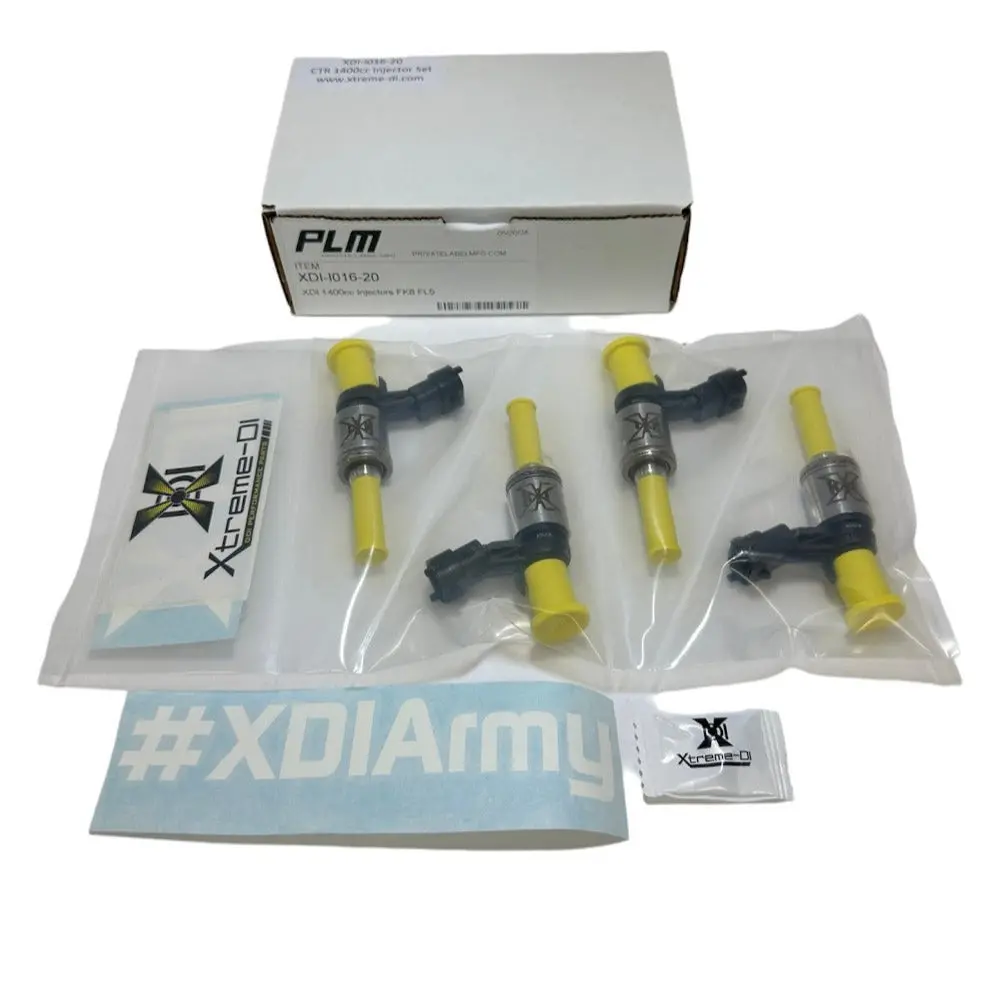 Xdi Fuel Injectors 2500Cc - 17-24 Honda Civic Type R Fk8 Fl5 1
