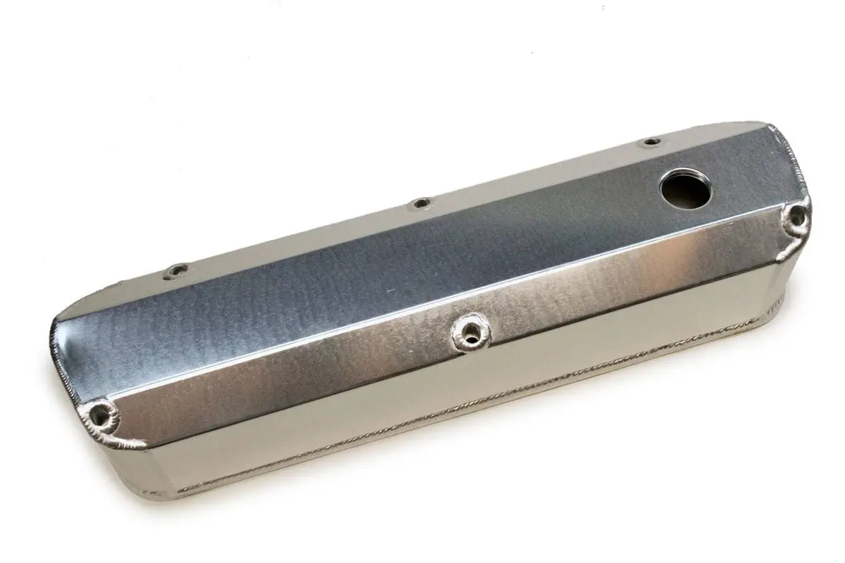 Prw Ind Billet Rail Fab. V/C's - Bbc Tall Polished 1