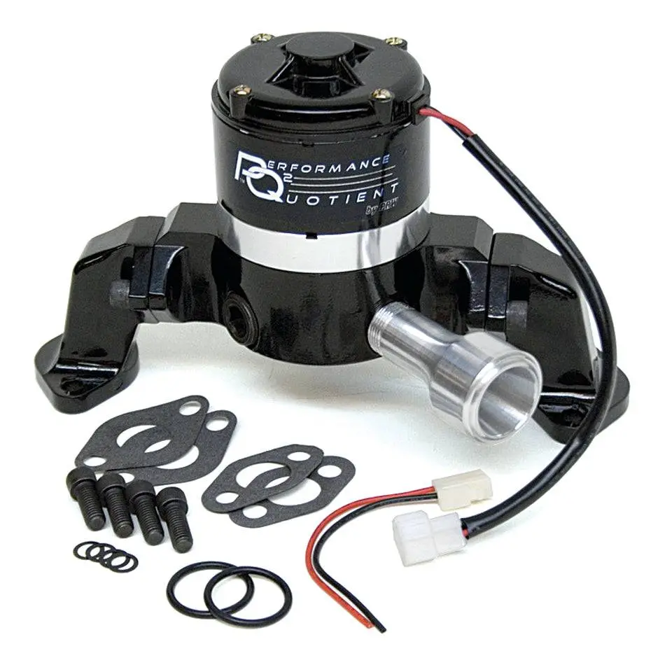 Prw Big Block Chevy Electric Water Pump / Black Finish 1