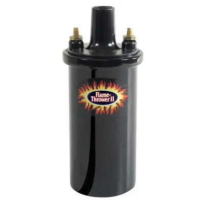 Pertronix Flamethrower Ii Coil Black Finish (Oil Filled) 1