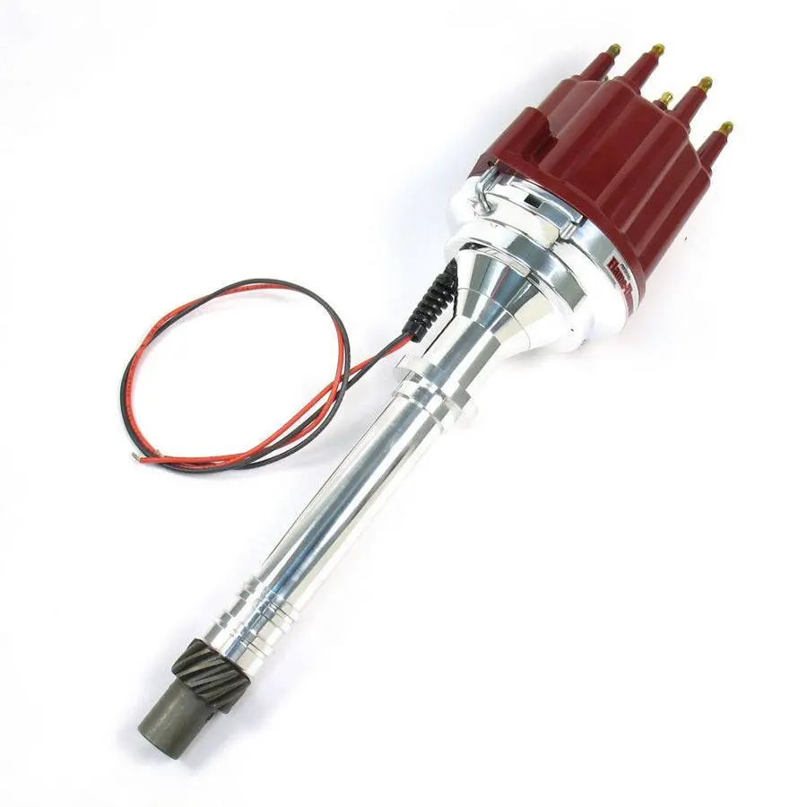 Sbc/Bbc Billet Dist. W/ Red Cap & Male Tower 1