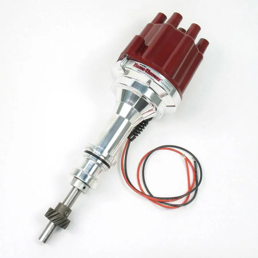 Sbf Billet Distibutor W/Red Female Cap 1