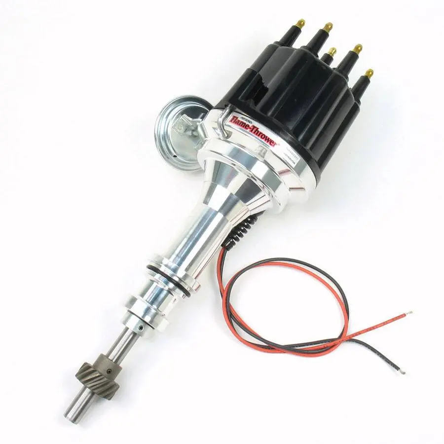 Sbf Billet Distributor W/Black Male Cap 1