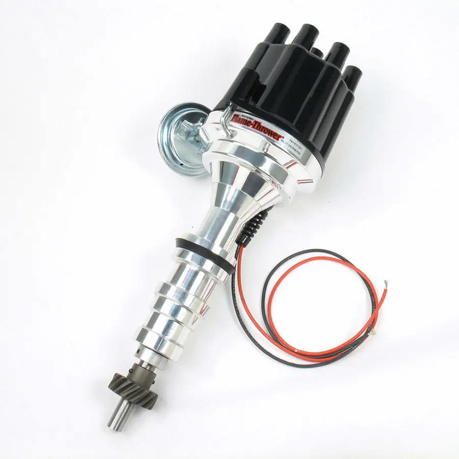 Pont. V8 Hei Distributor W/Black Cap 1