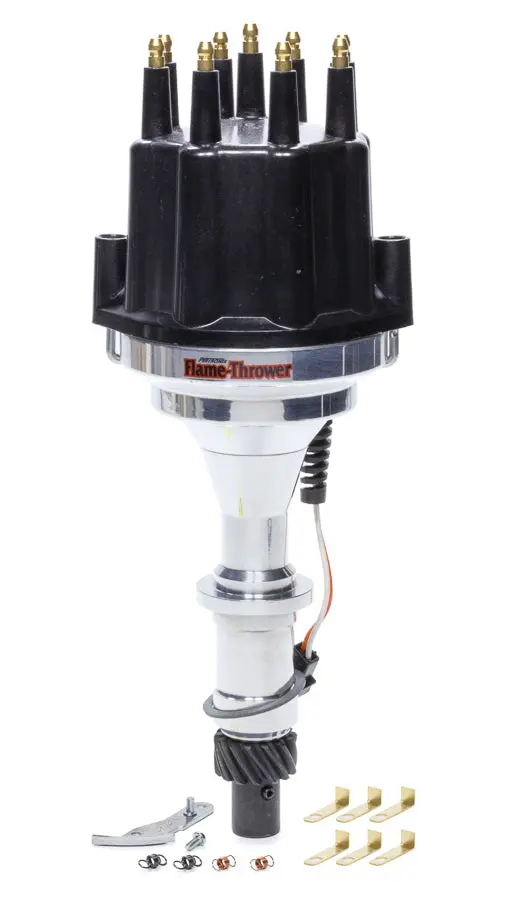 Billet Distributor Pont. V8 - Black Male Cap 1